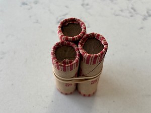 Rolls of Wheat Cents