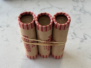 Rolls of Wheat Cents
