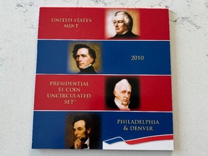 2010 Presidential Dollar Set