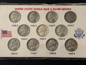 Silver War Nickels