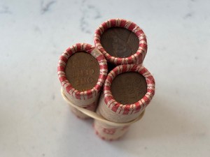 Rolls of Wheat Cents