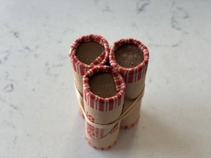 Rolls of Wheat Cents