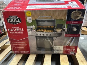 Expert Grill 5 Burner Gas Grill with Side Burner