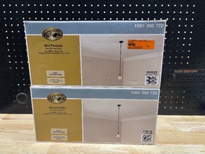 (2) Mini Pendant Lights