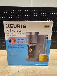 Keurig K-Express Essentials Plus Hot & Cold Single Serve Coffee Maker
