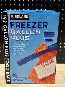 Kirkland Gallon Plus Freezer Bags