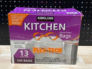 Kirkland Flex Tech 13 Gallon Kitchen Trash Bags