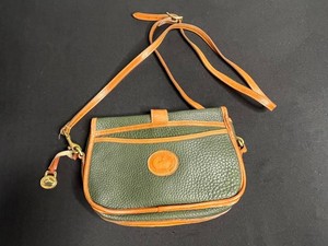 Leather Crossbody Handbag - Dooney & Bourke Duck Medallion