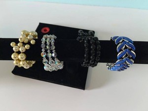 VTG Bracelets - Costume Jewelry Beaded Mixed Lot (Lot of 4)