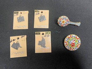 Sterling Silver & Cloisonne Jewelry Mixed Lot - Sunrise Silver Charms