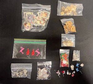 Costume Jewelry Charms - Mixed Lot of Assorted Charms & Findings