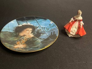VTG Collectible Figurine & Decorative Plates - Vintage Royal Doulton & Benvenuti Mixed Lot