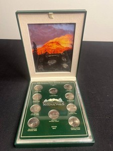 National Parks Quarter Collection - 2010 10-Coin Display Case