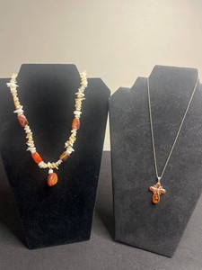 Necklaces & Pendant - Amedeo NYC & Victoria Wieck 925 (Lot of 2)