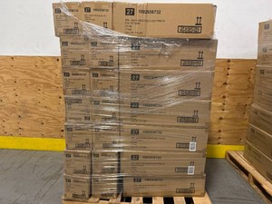 $40 Ecosmart 4 Pack Daylight Integrated LED 6 in White Canless New Construction Remodel Dimmable Recessed Light Trim MSRP $5040 (126 4-packs)
