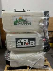 Lot of 6 ATV Sprayers  estimated value $3299.94 (untested sold as is)
