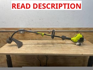 $261 RYOBI 25 cc 2-Stroke Attachment Capable Full Crank Curved Shaft Gas String Trimmer MSRP $260