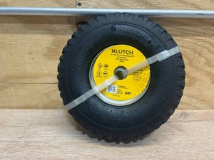 $25 Klutch Pneumatic Universal Utility Tire Assembly, 4.103.50-4, Stud Tread
