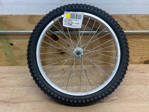 $40 Ironton 20in. Pneumatic Spoked Wheel Missing Valve Cap