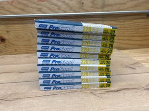 $160 9 x 11 Norton Prosand Sanding Sheet 220-Grit Job-Pack Box of 10 $159.99
