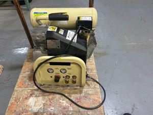 $480 Ingersoll Rand Twin-Stack Portable Electric Air Compressor, 2 HP, 4-Gallon, 4.3 CFM, Model# P1IU-A9