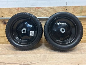 $40 Marastar Flat-Free Universal Tire Assembly, 2-Pack, 135.00-6, Model# 02071-NTE