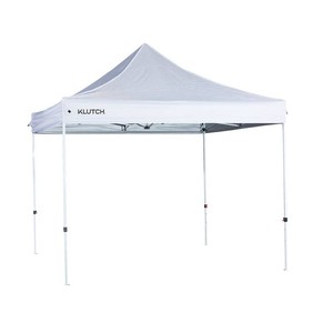 $110 Klutch Pop-Up Canopy Tent, 10ft. x 10ft., Telescopic Legs, White, Waterproof