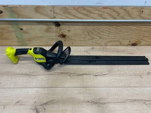 $80 Ryobi ONE 18 18 Volt Battery Powered Power Hedge Trimmer, Dual Action Blades Tool Only $79.98