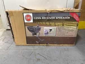 $300 DR Power Hitch-Mount Broadcast Spreader, 125-Lb. Capacity, Model# 407880