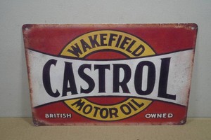 Novelty Metal Sign - Castrol