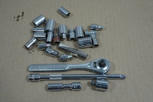 14 Drive Ratchet and Sockets