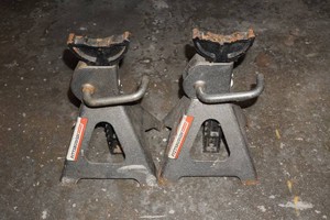Pittsburgh Steel Jack Stands - 3 Ton
