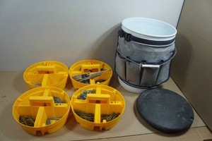 Bucket Boss Stacker Small Part Organizer and Fasteners