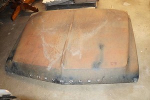 1967-72 Chevy Pickup Hood with Lettering