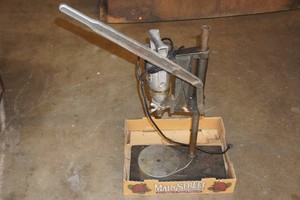 Black and Decker Electric Drill with Stand