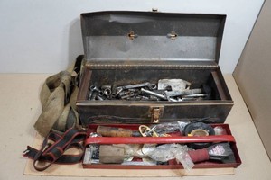 Tool Box with Assorted Tools