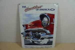 Chevrolet Metal Sign