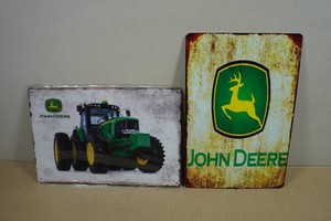 Vintage Style John Deere Metal Signs