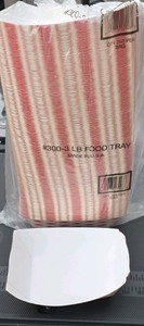 3 lb food trays (250 ct)