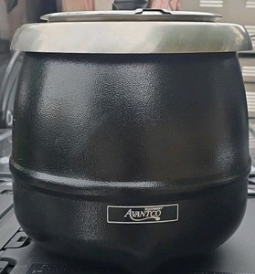 Avantco 11 Qt. Commercial Electric Soup Kettle Warmer  Merchandiser