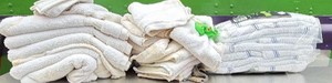 lot of assorted towels