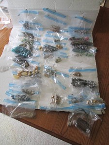 Mult-metal costume jewelry, mostly necklaces with the possibility of precious metals