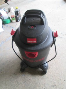 Portable shop vac no hose or accessories