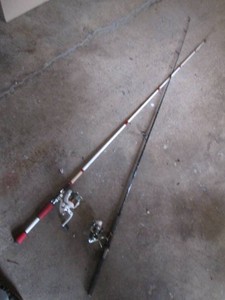 Very nice Shakespeare and Cardinal fishing rods and reels