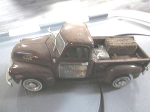 Ertl Collectibles Terry Redlin die cast replica 1950 Chevy pick up with certificate of authenticity