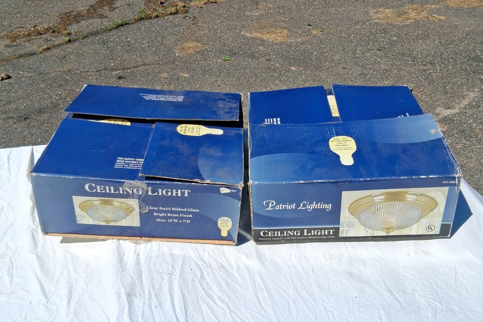 2 BRAND NEW CEILING LIGHTS