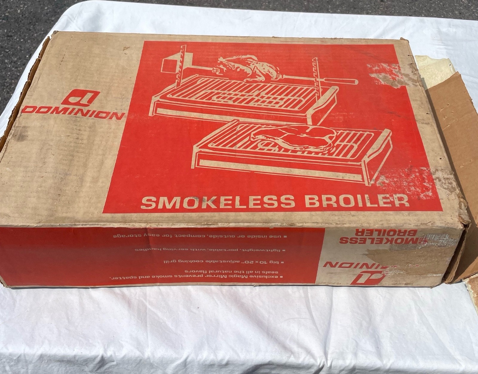 DOMINION SMOKELESS BROILER