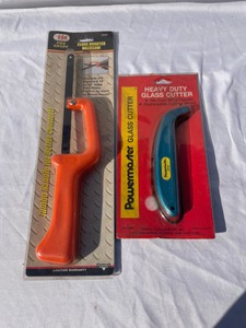 NEW HACKSAW AND GLASS CUTTER