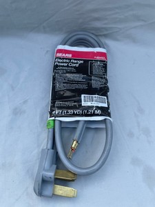 NEW ELECTRIC RANGE POWER CORD