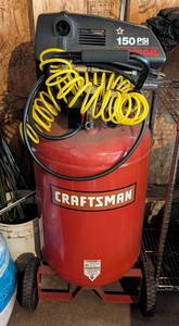 G - Air Compressor - Craftsman 30-Gallon 150 PSI Oil-Free